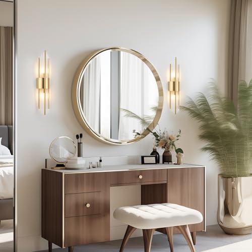 Crystal Wall sconces (Two sets gold)
