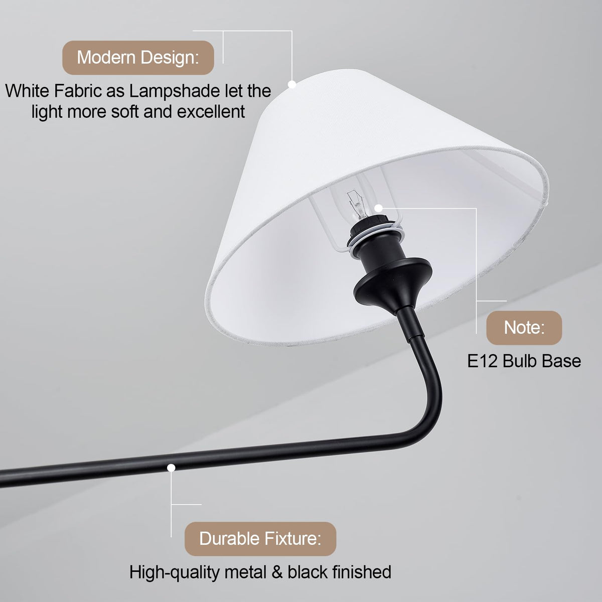 Modern Linear Chandelier (Black)