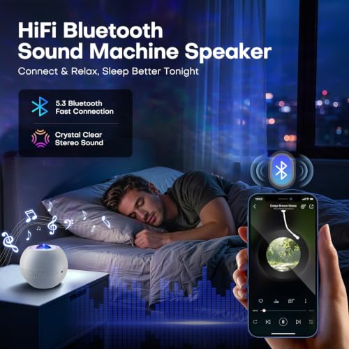 Sound Machine Light Projector (white2)