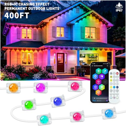 400FT Permanent Outdoor RGB+IC Lights (400FT)