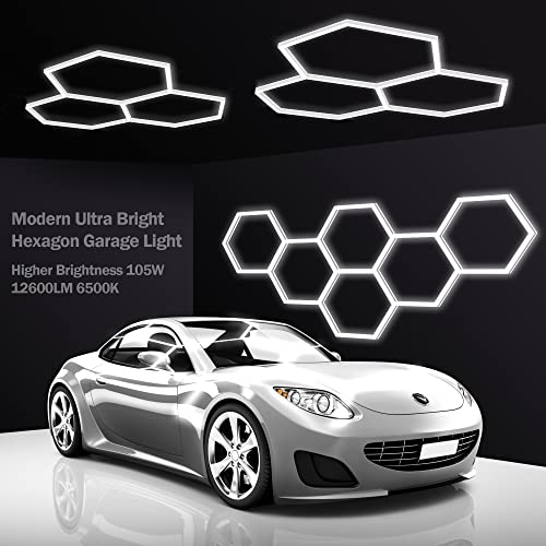 Hexagon Garage Lights