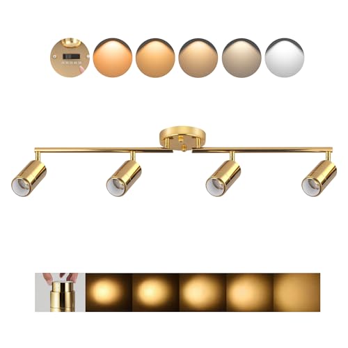 LED Track Lighting Kit 48W Track Light (Gold)