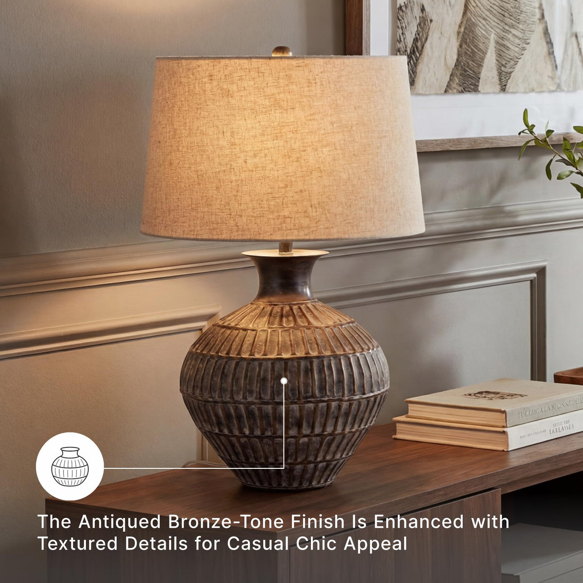 Magan Metal Table Lamp (Magan)