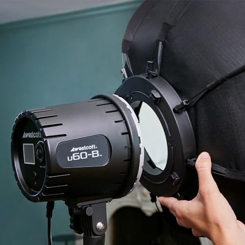 U60-B Bi-Color LED (60W) for Content Creators, Product Photography, Actor Self Tapes, and Interviews (Westcott U60-B Bi-Color LED 1-Light Softbox Kit) (Westcott U60-B Bi-Color LED 1-Light Softbox Kit)