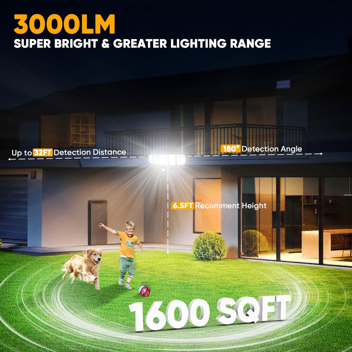 Solar Motion Lights Outdoor (Classic)