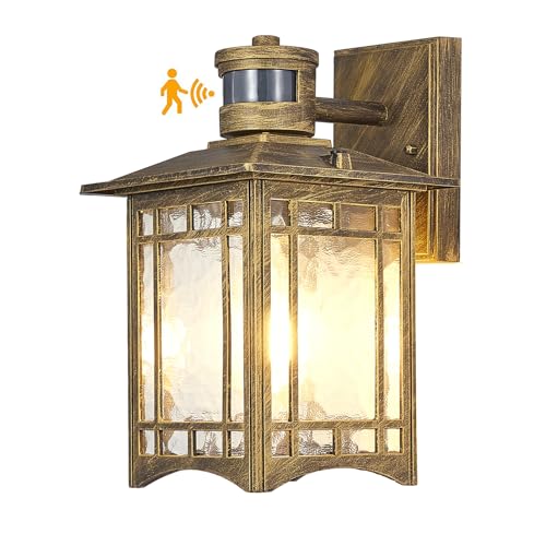 Motion Sensor Outdoor Lights Dusk to Dawn Lighting Waterproof Exterior Light Fixture 100% Anti