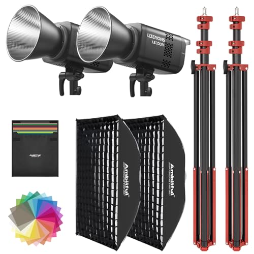 LE200Bi Godox Light Kit (Black)