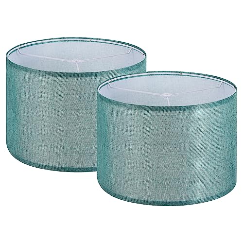 Drum Lamp Shades Set of 2 (Blue)