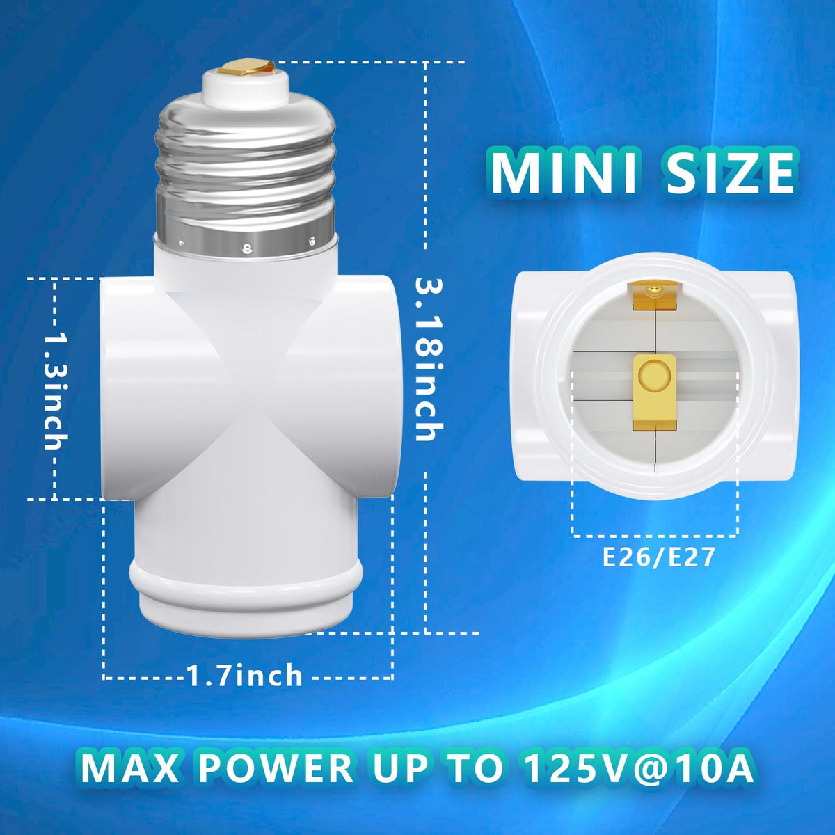 Light Socket Adapter (White)
