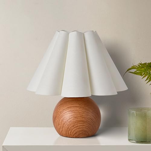 Cute Small Table Lamp (Beige+Brown)