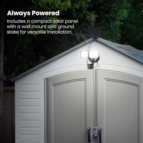 LED Outdoor Security Floodlight (White / 1200 Lumens / Modern)