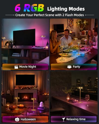 Cordless Lamp (Gold)