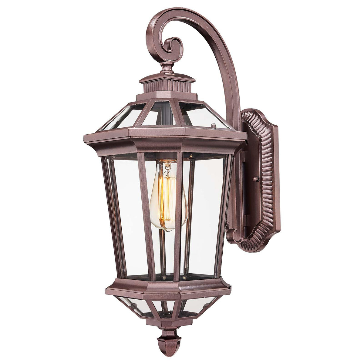 Large Outdoor Wall Lights Exterior Lighting Fixtures Porch Light (Oil-Rubbed Bronze / Large)