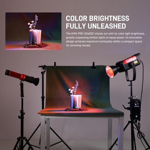 GVM 650W RGB Video Light (650W rgb)