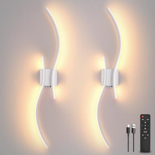LED Battery Operated Wall Scones