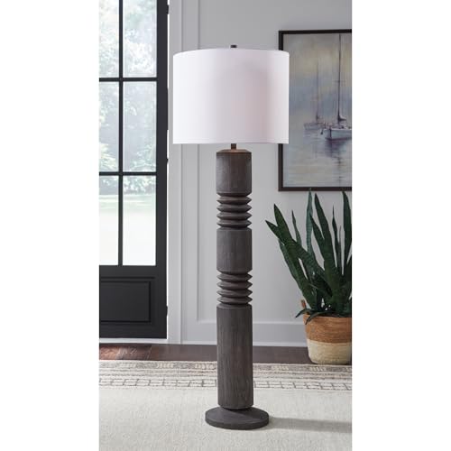 Fainwell Floor Lamp (Distressed Black / Floor Lamp)