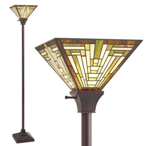 Tiffany Floor Lamp (Mission Geometric)