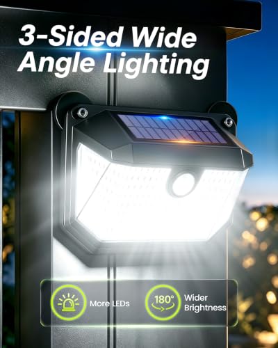 Magnetic Solar Lights Outdoor (Magnetic Mount / 2Pack)