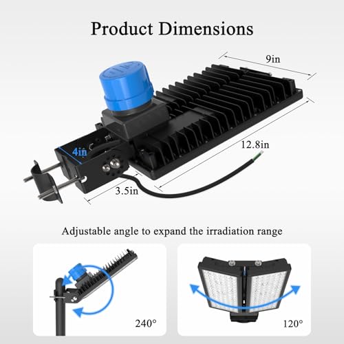 200W Dusk to Dawn Outdoor Light (100W*2-DTD)