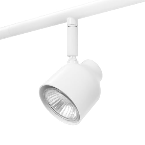 64000054 6 Light Adjustable Height Track Lighting (Matte White, Eastwood)