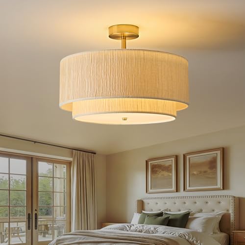 16" Semi Flush Mount Ceiling Light