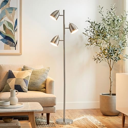 Jacob LED Standing Lamp (Nickel)