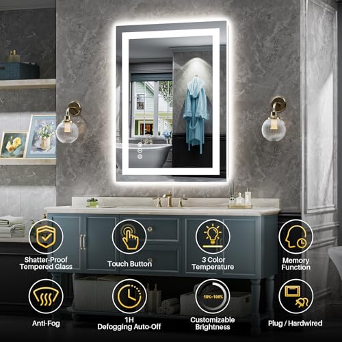 LED Bathroom Mirror with Lights
