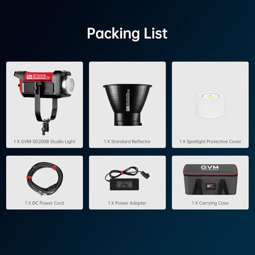 GVM LED Video Light Studio (200W)