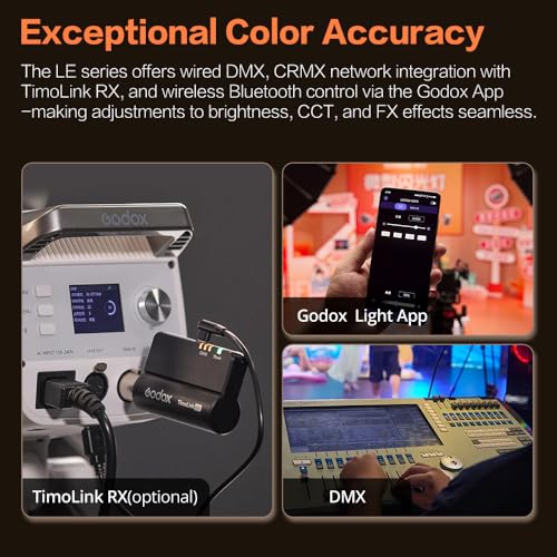 LE200Bi Godox Light Kit 220W Bi (White)