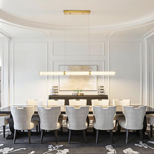59" LED Linear Pendant Light (Gold / 59IN)