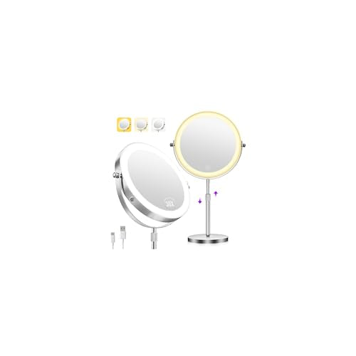 30X Makeup Mirror with Lights