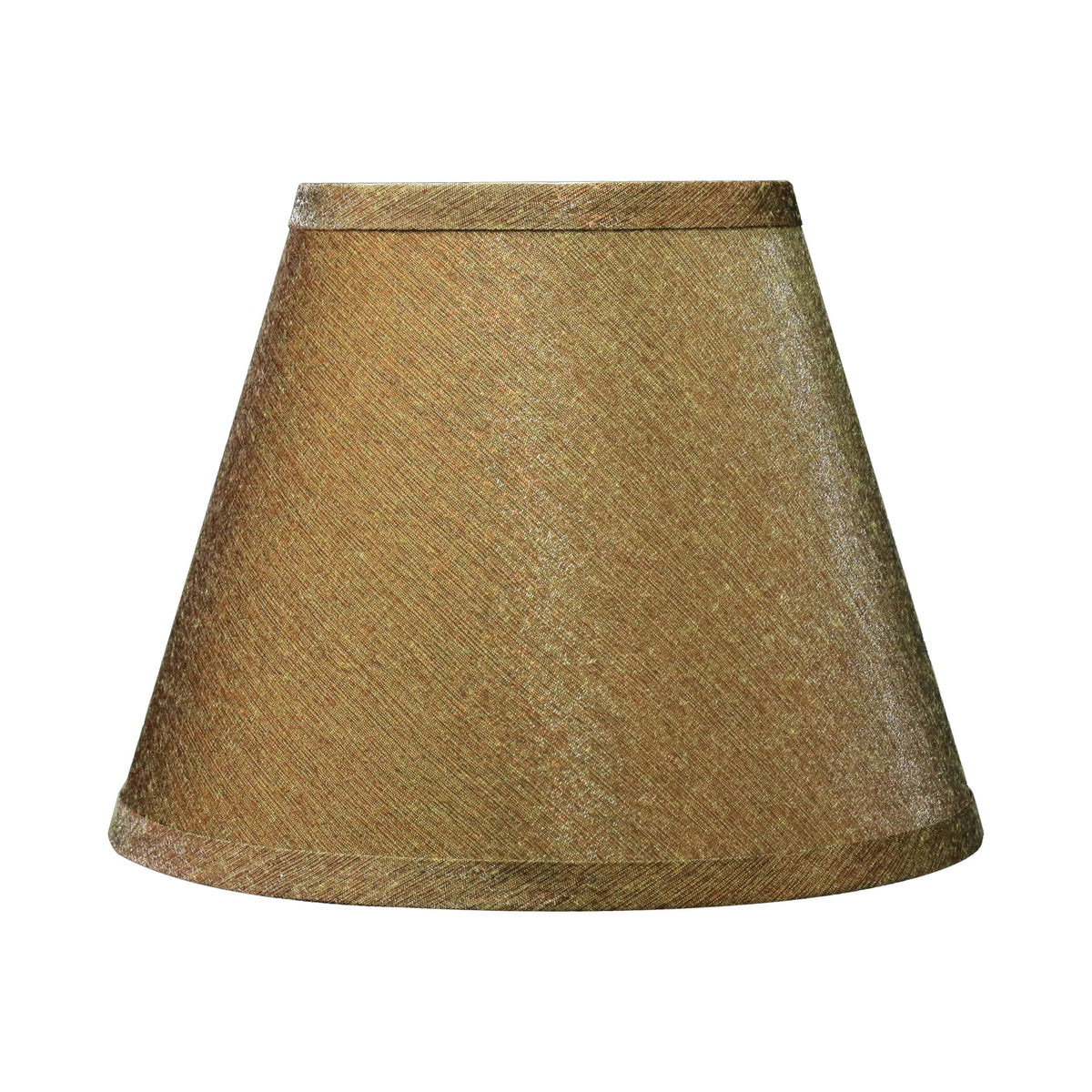 32429 Transitional Hardback Empire Shape Spider Construction Lamp Shade in Brown (Brown)