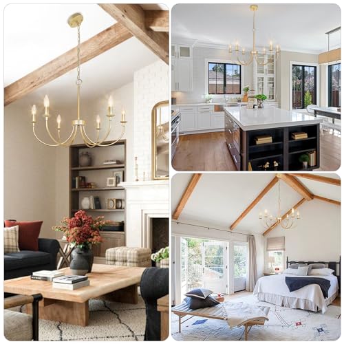 Rvizza Farmhouse Chandelier