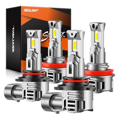 9005 H11 LED Bulbs Combo (H11+9005)