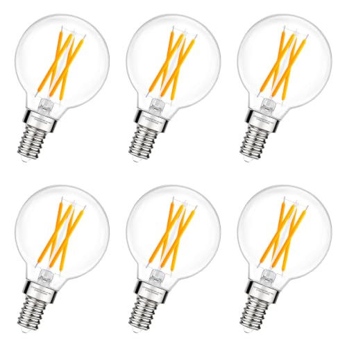 G16.5 Globe LED Bulb (6 Pack / 60w Warm White)