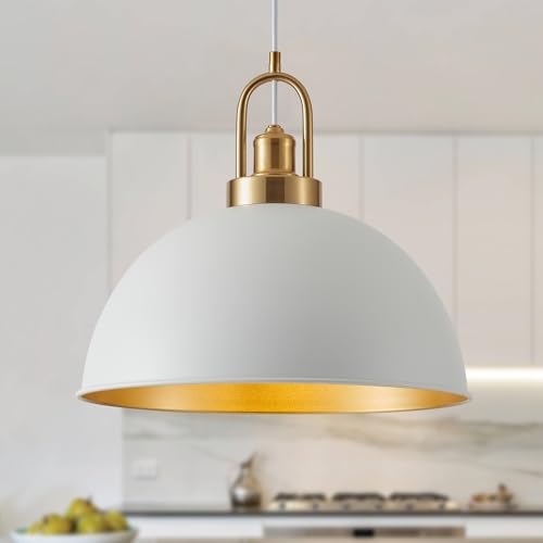 Matte Black Farmhouse Pendant Light