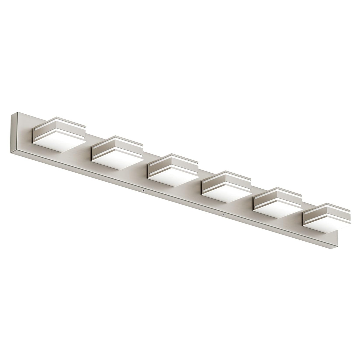 48inch Brushed Nickel Bathroom Vanity Light 6 (Brushed Nickel / 48 inch)