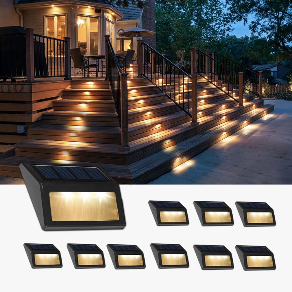 Solar Lights Outdoor (Warm White)