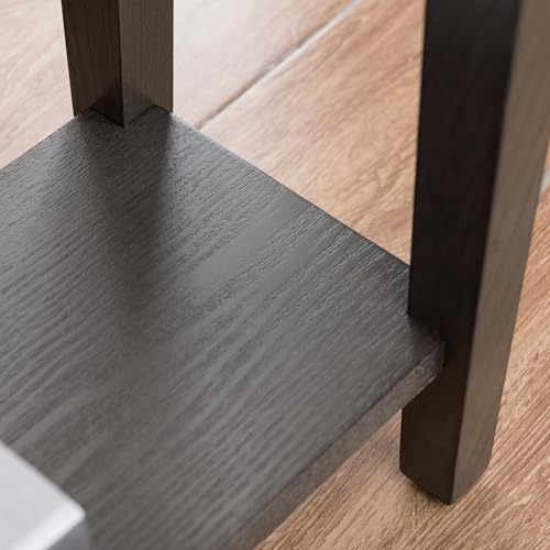 Teegan End Table (Smoke Gray)