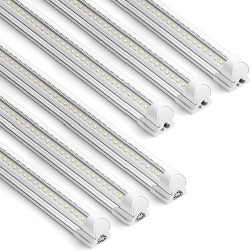T8 LED Shop Lights 8FT (6500K / 8ft-6 Packs)