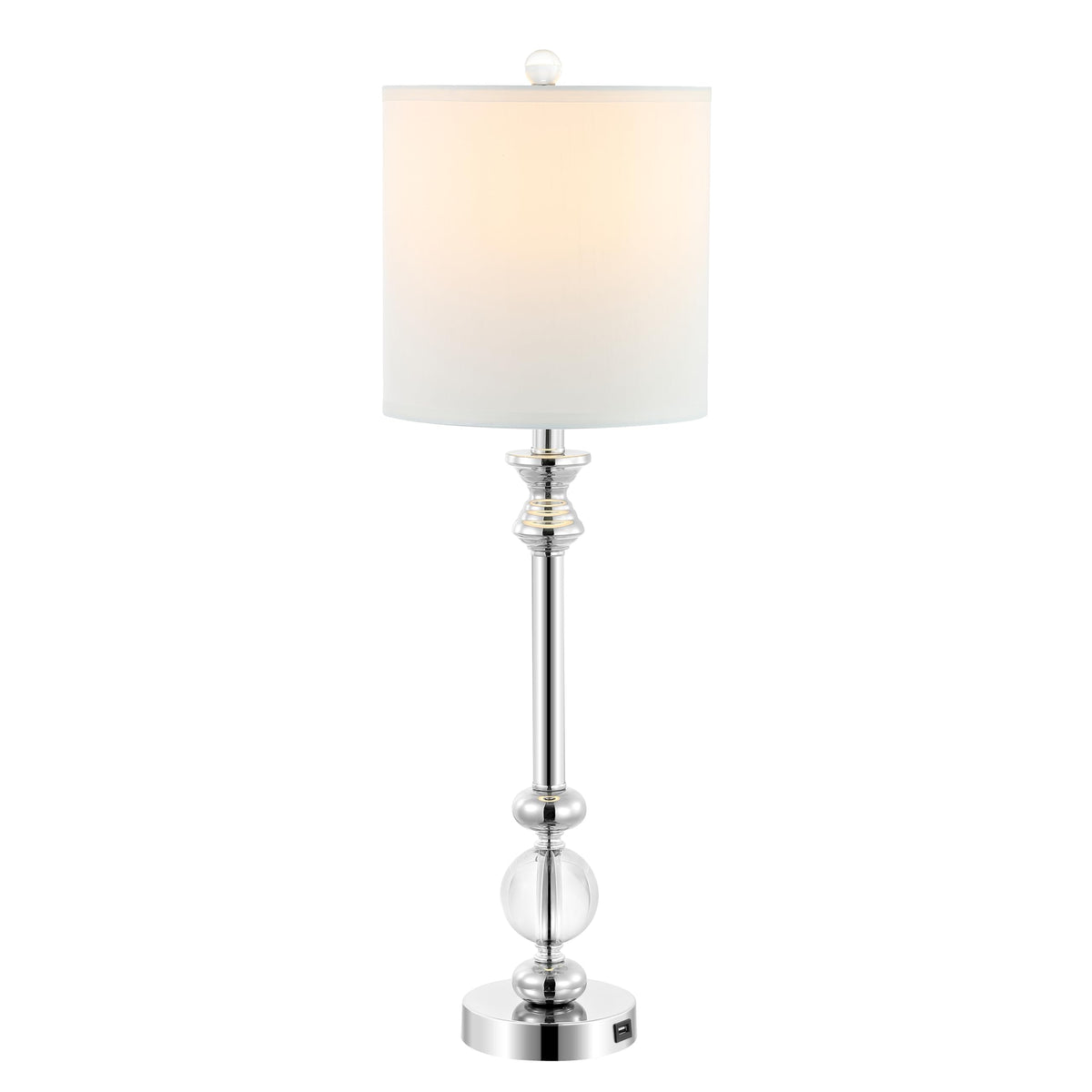 Erica Table Lamp Set of 2 (Crystal - with USB)