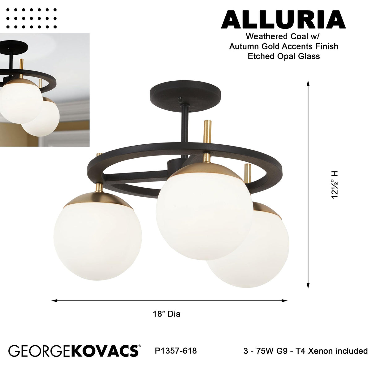 P1357 618 Alluria Semi (3 Light)