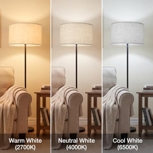 Beige Large Drum Lamp Shades Set of 2 16" Top x 16" Bottom x 10" High