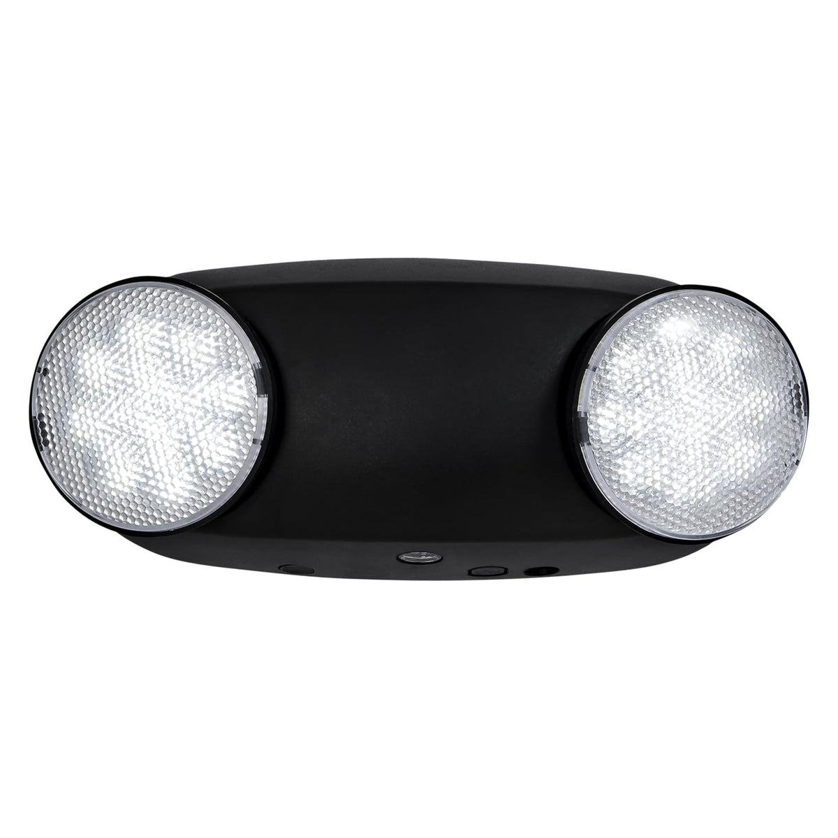 Emergency Lights with Battery Backup (1 Pack / Black)
