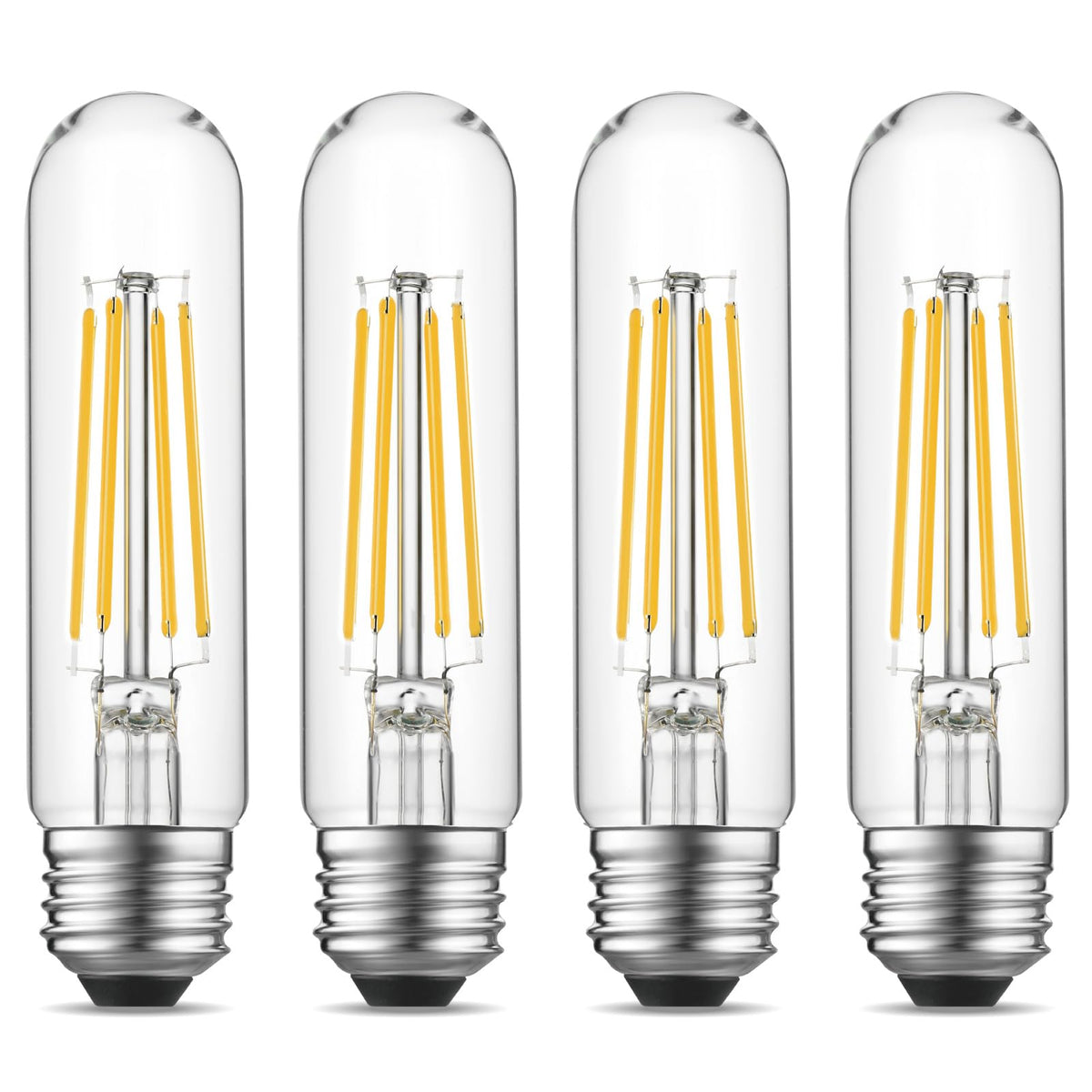 5" T10 Tubular LED Light Bulb (Cool White / 5 Inch- 4 Count)