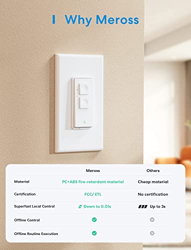 Smart Dimmer Switch Single Pole