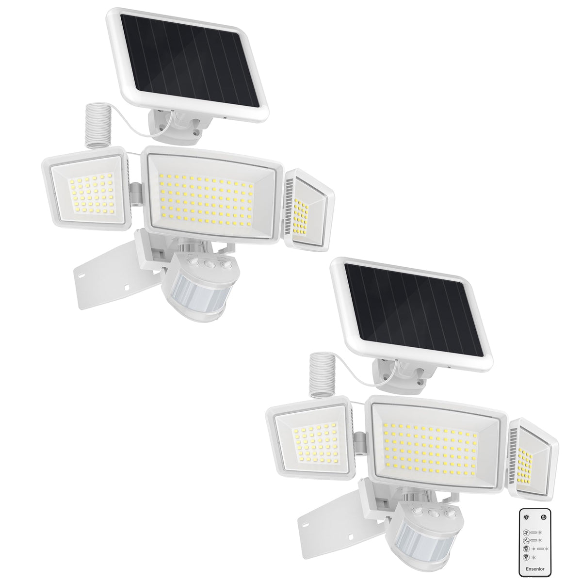 Solar Flood Lights Outdoor (White)