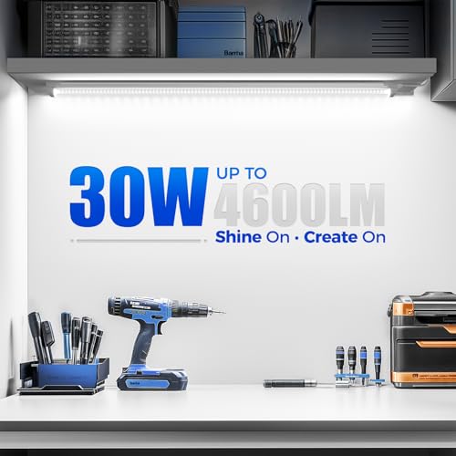 T8 LED Shop Lights (5000K / 3ft-6 Packs)
