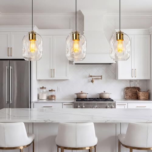 Pendant Lights Kitchen Island (Gold-8.7"H / 1 Pack)