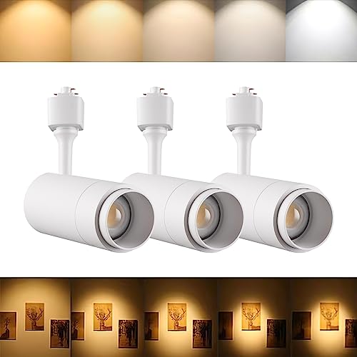 Track Lighting Heads 24W H (White - 3 Pack)